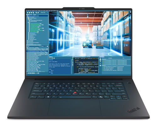 Lenovo ThinkPad P1 Gen 8 Intel Core Ultra 9 285H Mobile workstation 40.6 cm (16") Touchscreen 3.2K 64 GB LPDDR5x-SDRAM 2 TB SSD NVIDIA RTX PRO 2000 Blackwell Wi-Fi 7 (802.11be) Windows 11 Pro English Black